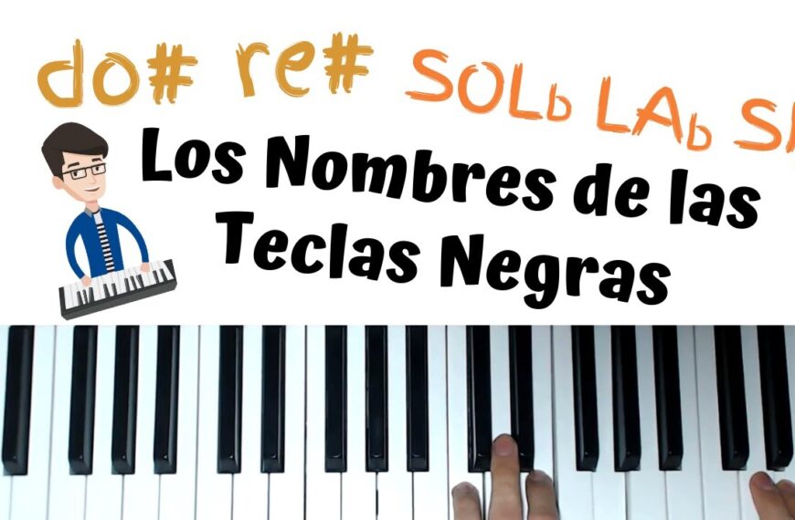 Descubre el Nombre de las Teclas Negras del Piano: Una Guía Completa