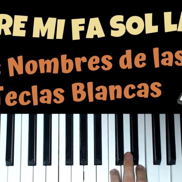 Descubre el Nombre de las Teclas Blancas del Piano: GuÃa Completa