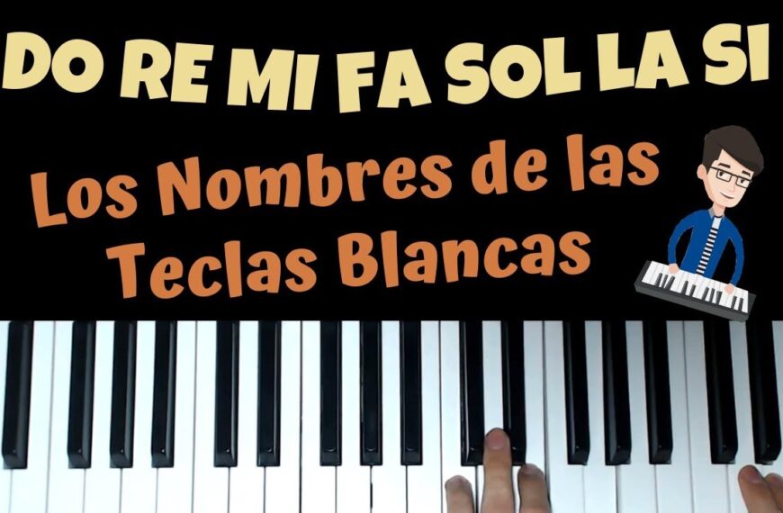 Descubre el Nombre de las Teclas Blancas del Piano: Guía Completa