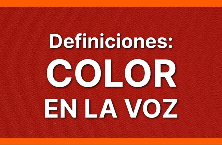 Descubre cuál es el color de la voz: Explorando el fenómeno de la sinestesia auditiva